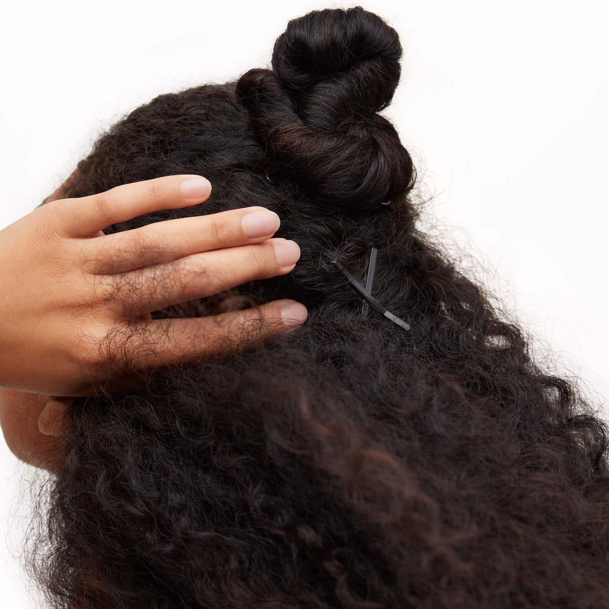 Pinning a twist with Day Rate Beauty pins